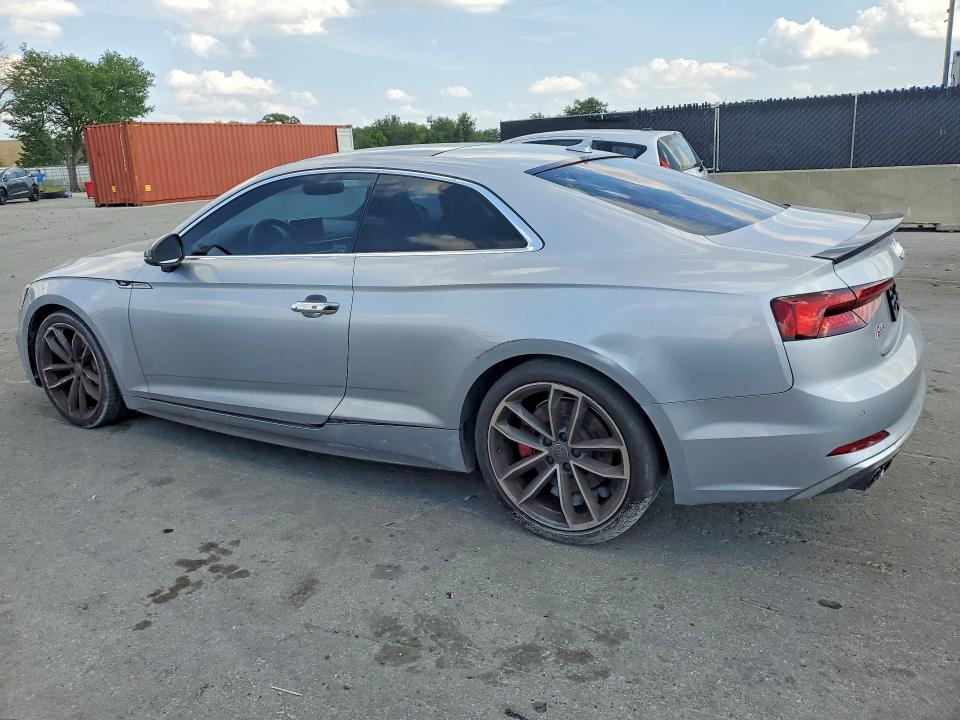 2018 Audi VIN WAUP4AF54JA017047 COPART salvage auction — MINOR DENT/SCRATCHES, In - Certificate Of Title (P), sold $10,900 on 2026-07-30 (photo 2)