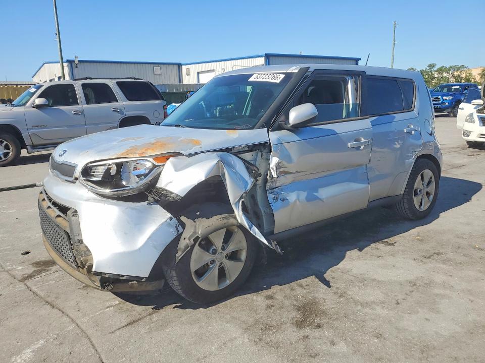 2016 Kia Soul VIN KNDJN2A23G7849431 COPART salvage auction — FRONT END, FL - CERT OF TITLE SLVG REBUILDABLE, sold $425 on 2026-07-21 (photo 1)