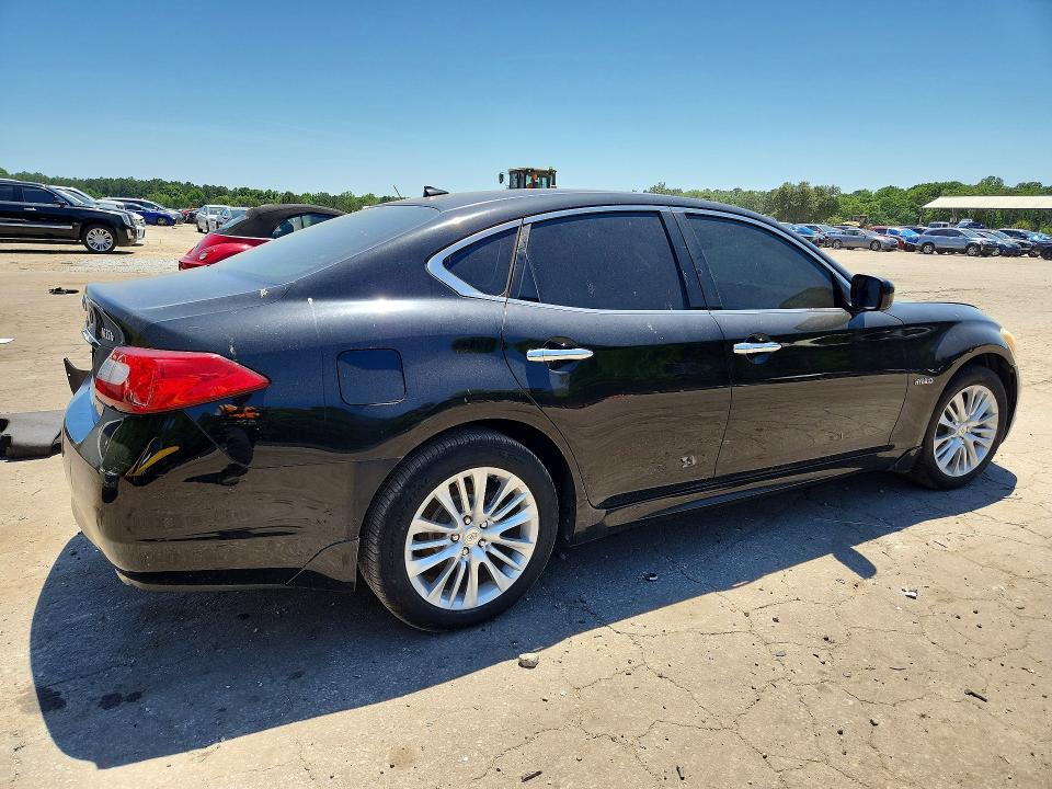 2012 Infiniti M35h VIN JN1EY1AP7CM910275 COPART salvage auction — NORMAL WEAR, Fl - Certificate Of Title, sold $300 on 2026-07-24 (photo 3)