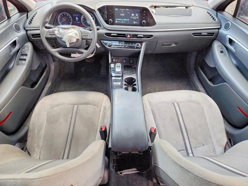 2021 Hyundai Sonata VIN 5NPEG4JA8MH125319 COPART salvage auction — FRONT END, Tx - Salvage Vehicle Title, sold $750 on 2026-07-30 (photo 8)