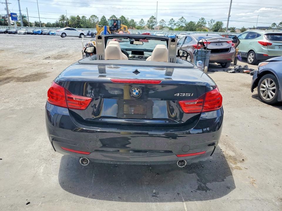 2016 BMW 4er VIN WBA3T3C56G5A41369 COPART salvage auction — FRONT END, Sc - Cert Of Title-Salvage, sold $800 on 2026-07-24 (photo 6)