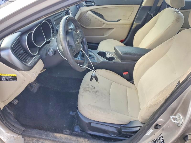 2015 Kia Optima VIN 5XXGM4A72FG480054 COPART salvage auction — FRONT END, Mt - Certificate Of Title, sold $500 on 2026-07-06 (photo 7)