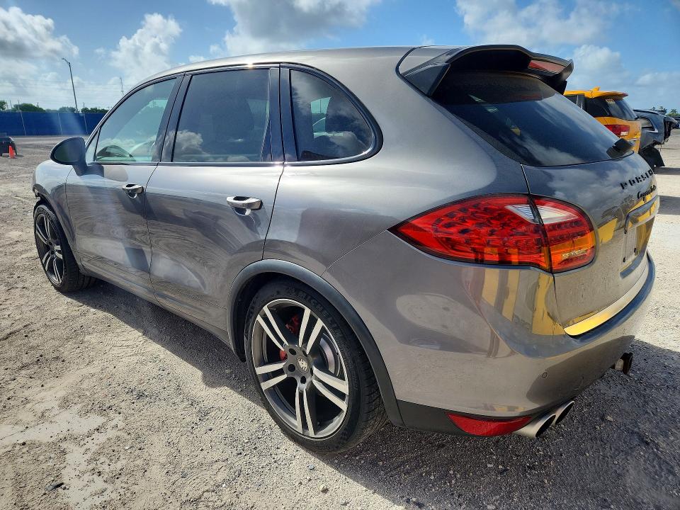 2011 Porsche Cayenne VIN WP1AC2A21BLA82036 COPART salvage auction — FRONT END, Fl - Cert Of Title Slvg Rebuildable, sold $6,600 on 2026-07-20 (photo 2)