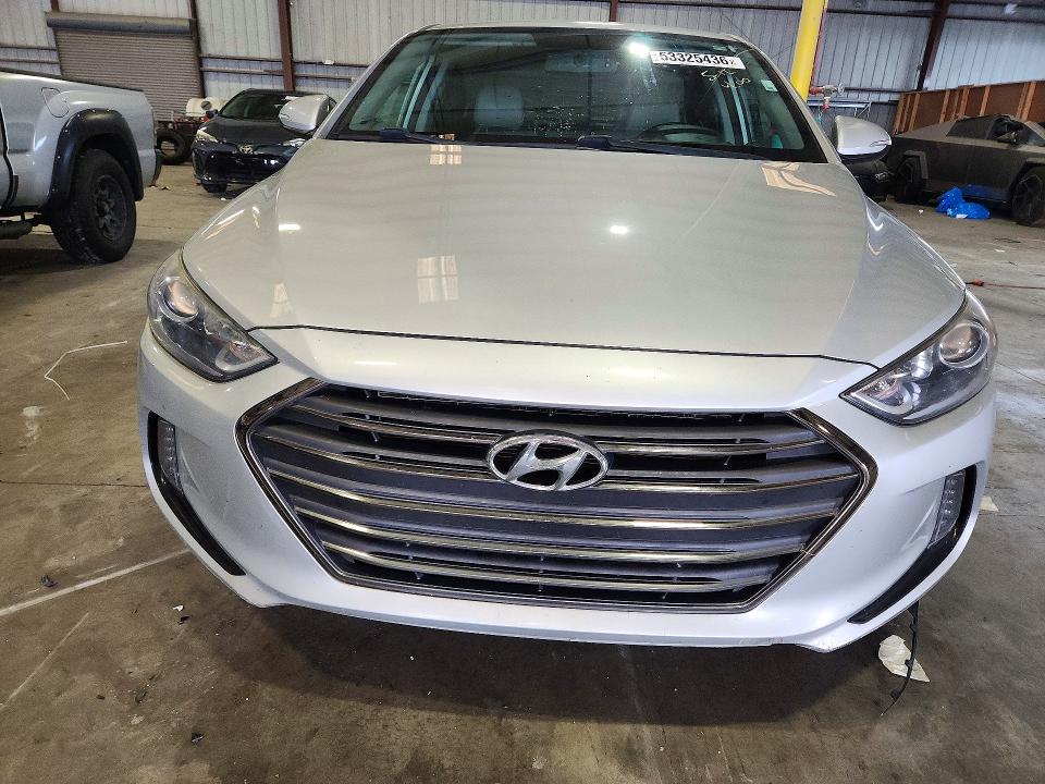 2017 Hyundai Elantra VIN 5NPD84LF8HH023221 COPART salvage auction — FRONT END, Mt - Certificate Of Title, sold $2,700 on 2026-07-20 (photo 5)