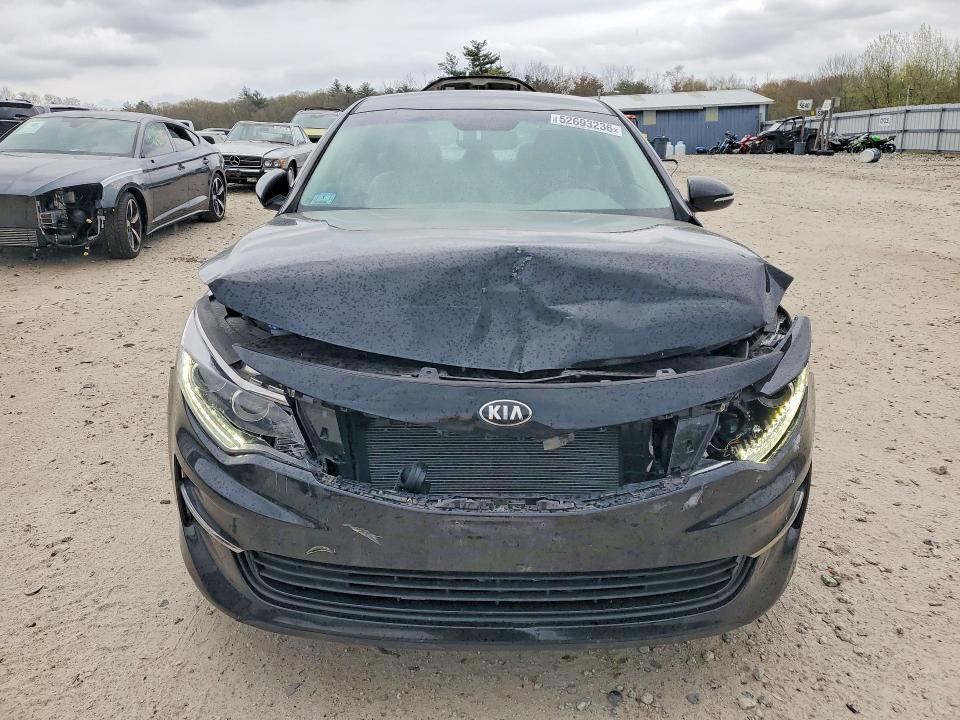 2017 Kia Optima VIN 5XXGU4L37HG153159 COPART salvage auction — FRONT END, Ma - Cert Of Title-Salvage, sold $975 on 2026-07-08 (photo 5)