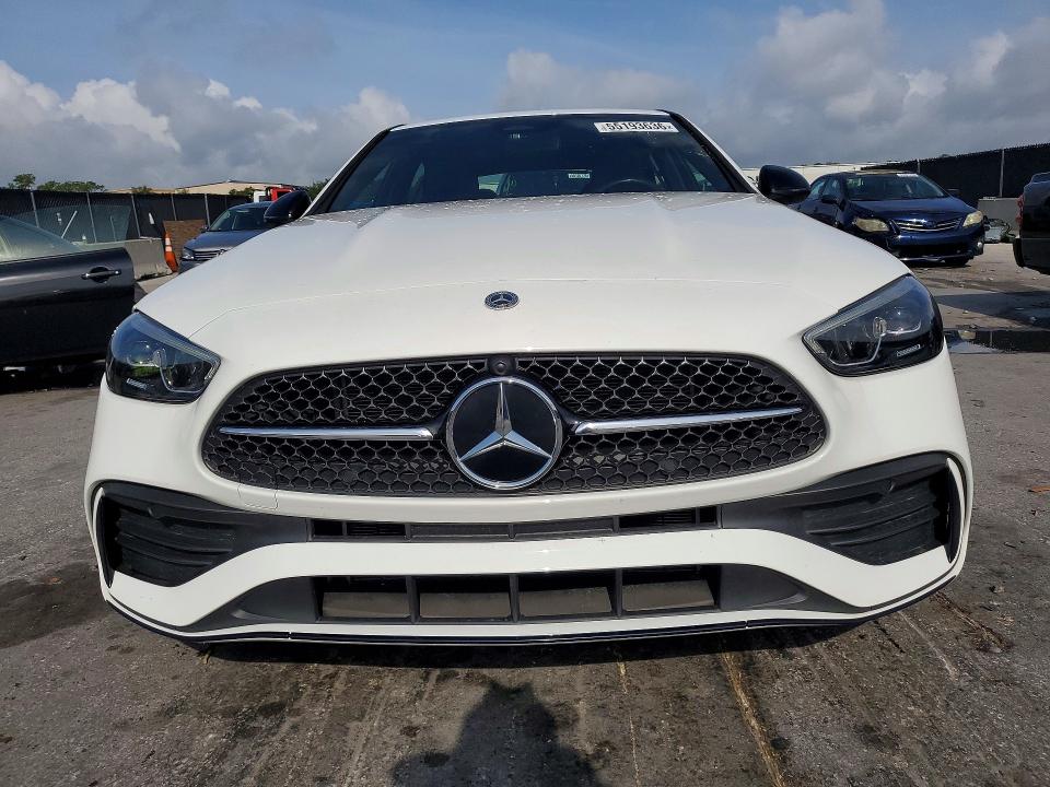 2022 Mercedes-benz C-klasse VIN W1KAF4GB9NR065794 COPART salvage auction — REAR END, FL - CERT OF TITLE SLVG REBUILDABLE, sold $16,700 on 2026-07-23 (photo 5)