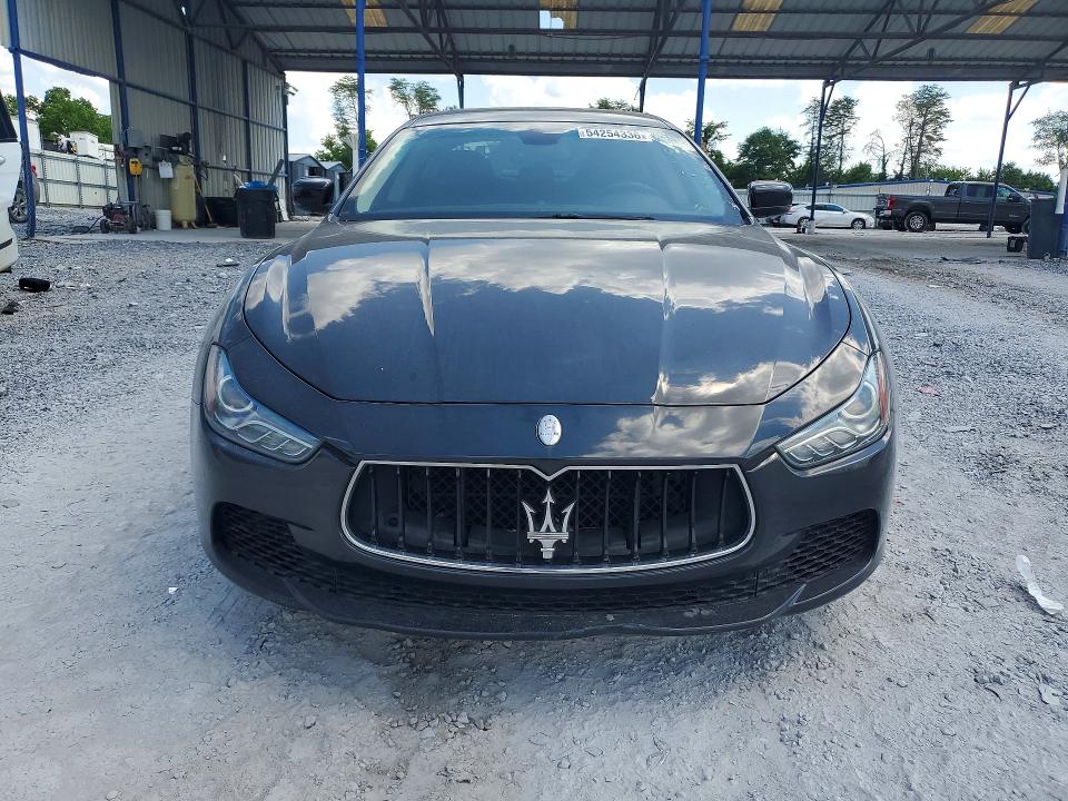 2015 Maserati Ghibli VIN ZAM57XSA7F1144305 COPART salvage auction — MINOR DENT/SCRATCHES, Ga - Certificate Of Title, sold $4,100 on 2026-07-23 (photo 5)