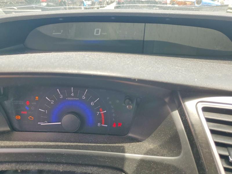 2015 Honda Civic VIN 19XFB2F73FE702415 COPART salvage auction — SIDE, Ca - Salvage Certificate, sold $2,250 on 2026-07-09 (photo 9)