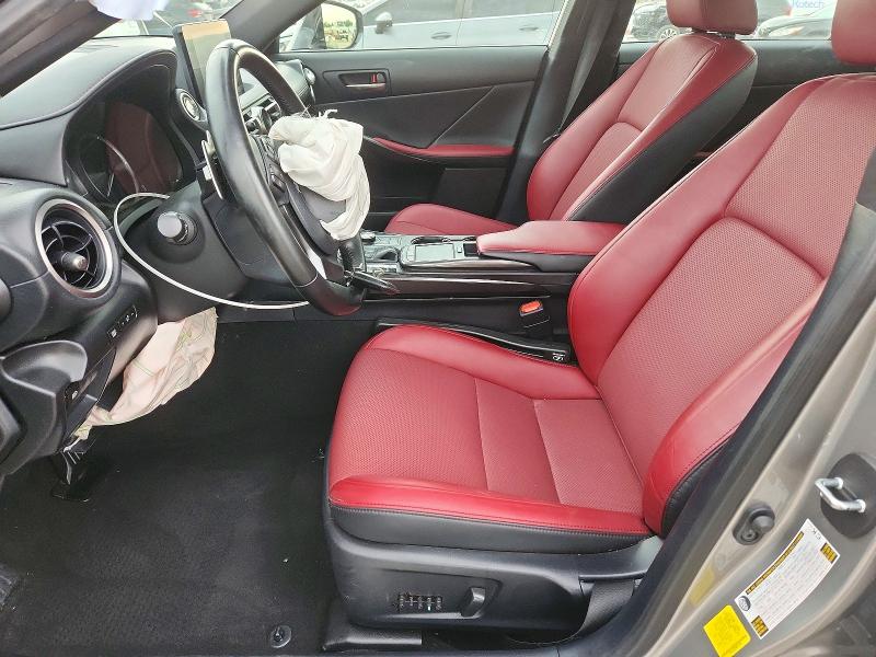 2021 Lexus Is VIN JTHAA1D29M5111575 COPART salvage auction — FRONT END, Tx - Certificate Of Title, sold $3,250 on 2026-07-30 (photo 7)