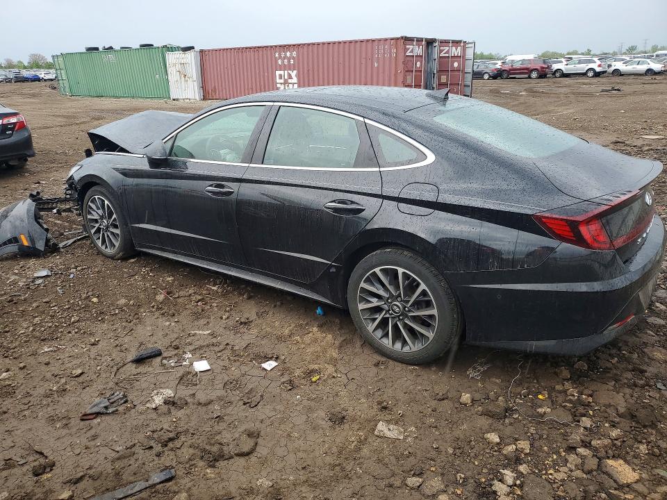 2020 Hyundai Sonata VIN 5NPEH4J24LH003447 COPART salvage auction — FRONT END, Il - Salvage Certificate, sold $3,500 on 2026-07-07 (photo 2)