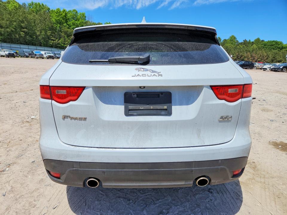 2018 Jaguar F-pace VIN SADCN2EV0JA242365 COPART salvage auction — FRONT END, Va - Cert Of Title - Salvage, sold $4,200 on 2026-07-20 (photo 6)
