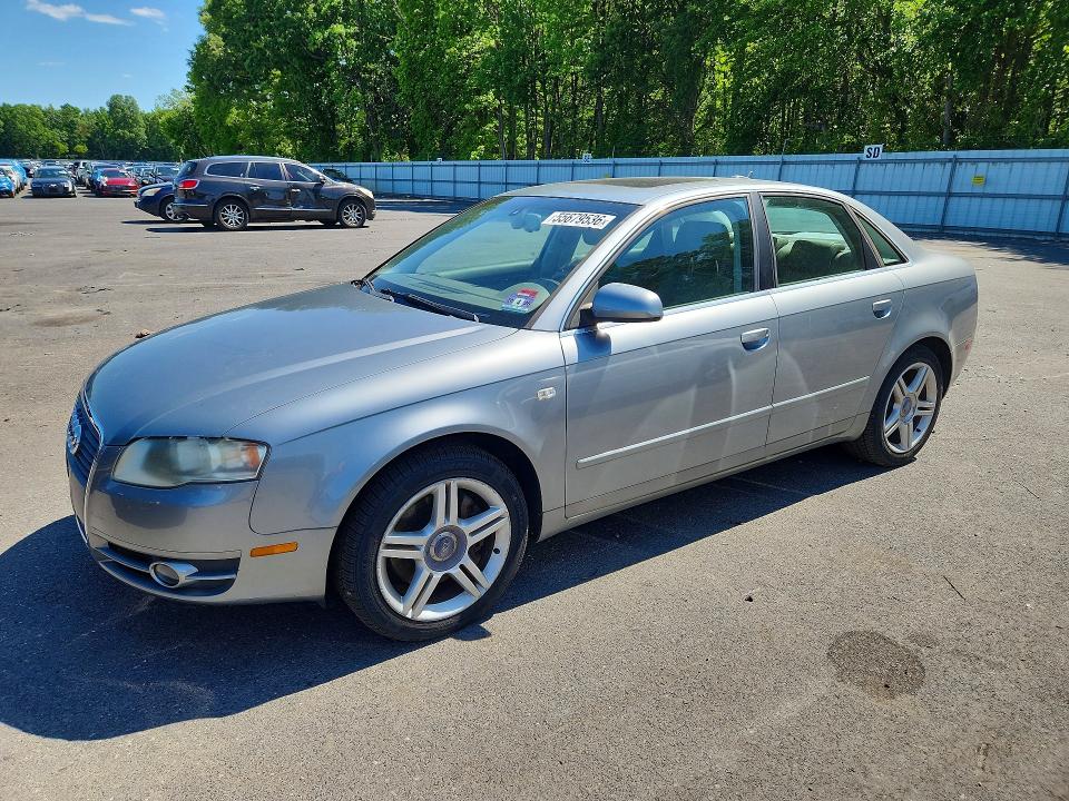 2006 Audi A4 VIN WAUDF78E16A207845 COPART salvage auction — UNDERCARRIAGE, Nj - Cert Of Title-Salvage, sold $200 on 2026-07-21 (photo 1)