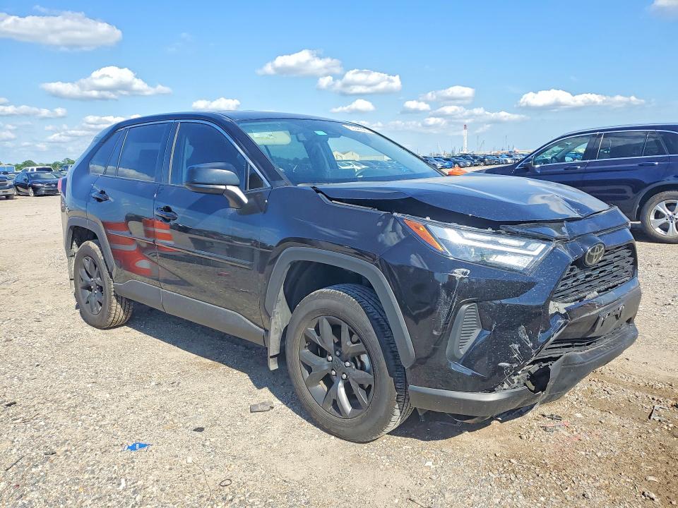 2025 Toyota Rav 4 VIN 2T3H1RFVXSC311605 COPART salvage auction — FRONT END, TX - SALVAGE VEHICLE TITLE, sold $10,000 on 2026-07-02 (photo 4)