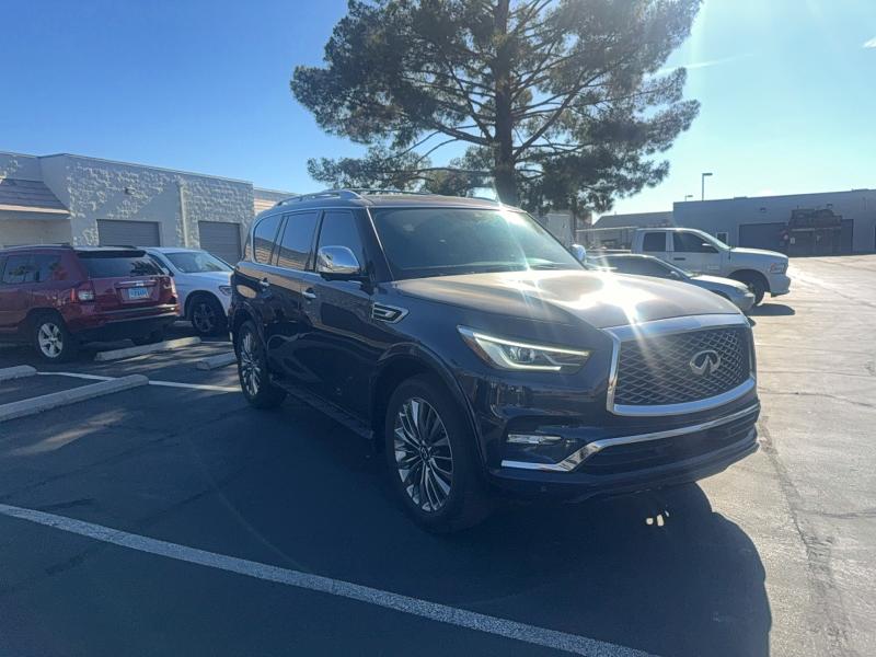 2019 Infiniti Qx80 VIN JN8AZ2NF8K9685855 COPART salvage auction — NORMAL WEAR, Nv - Certificate Of Title (P), sold $3,150 on 2026-07-08 (photo 1)