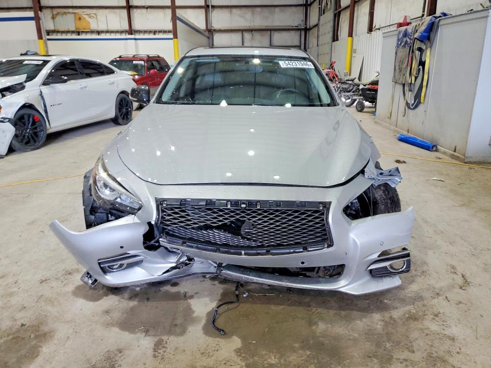 2015 Infiniti VIN JN1BV7AR8FM393816 COPART salvage auction — FRONT END, Ky - Cert Of Title-Salvage, sold $300 on 2026-07-22 (photo 5)