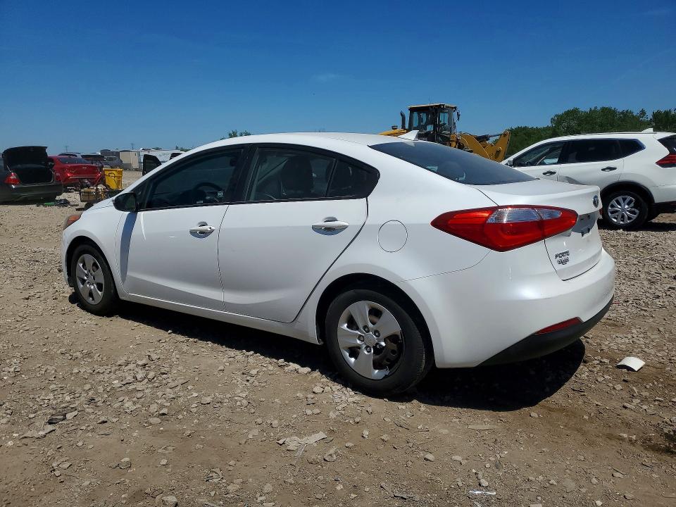 2015 Kia Forte VIN KNAFX4A60F5437389 COPART salvage auction — SIDE, Il - Salvage Certificate, sold $800 on 2026-07-15 (photo 2)