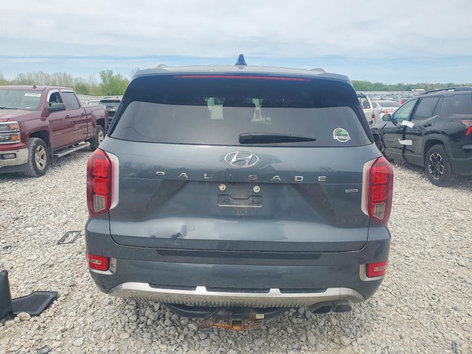 2022 Hyundai VIN KM8R7DHE0NU393942 COPART salvage auction — FRONT END, Mi - Scrap Certificate Of Title, sold $6,000 on 2026-07-09 (photo 6)