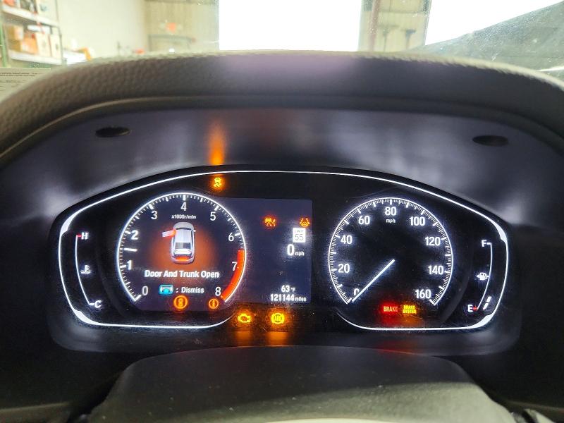 2022 Honda VIN 1HGCV1F45NA000030 COPART salvage auction — FRONT END, VA - CERT OF TITLE - SALVAGE, sold $4,350 on 2026-07-02 (photo 9)