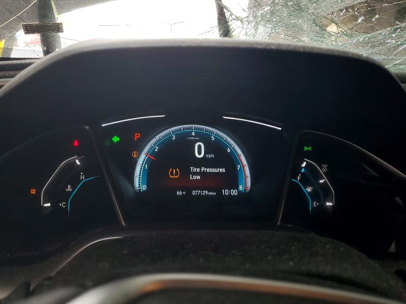 2018 Honda Civic VIN JHMFC1F39JX012812 COPART salvage auction — FRONT END, PA - CERT OF SALV-R=RECONSTRUCTED, sold $725 on 2026-07-22 (photo 9)