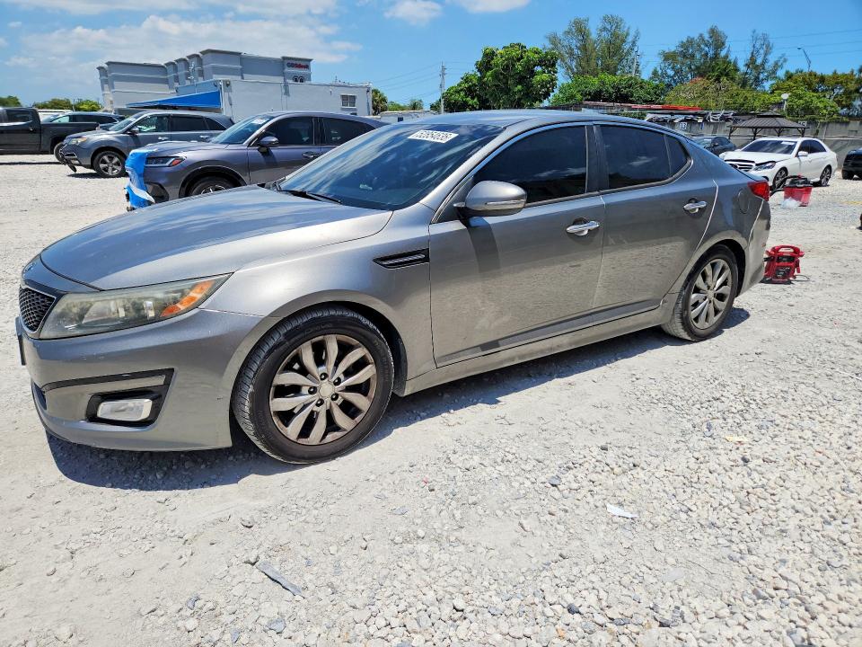 2015 Kia Optima VIN 5XXGM4A78FG472332 COPART salvage auction — REAR END, FL - CERT OF TITLE SLVG REBUILDABLE, sold $550 on 2026-07-27 (photo 1)