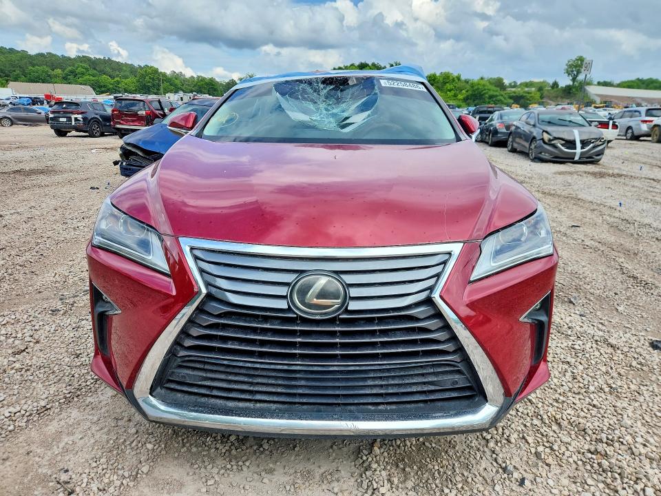 2016 Lexus Rx VIN JTJBZMCA9G2003047 COPART salvage auction — ROOF, Al - Cert Of Title-Salvage Title, sold $7,400 on 2026-07-14 (photo 5)