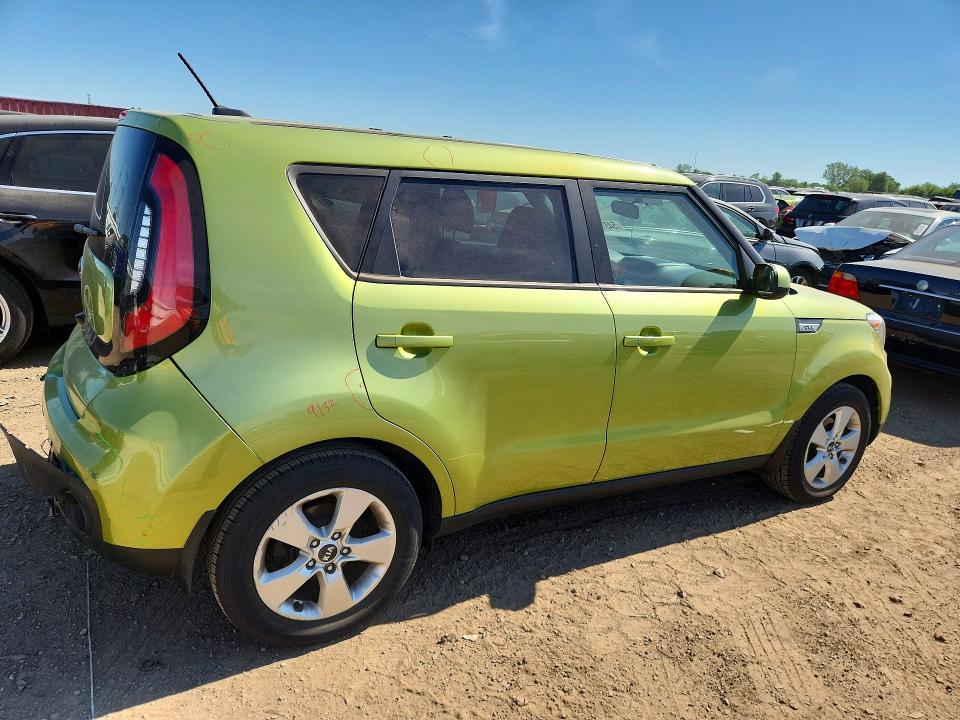 2018 Kia Soul VIN KNDJN2A2XJ7889609 COPART salvage auction — REAR END, Il - Salvage Certificate, sold $1,400 on 2026-07-21 (photo 3)