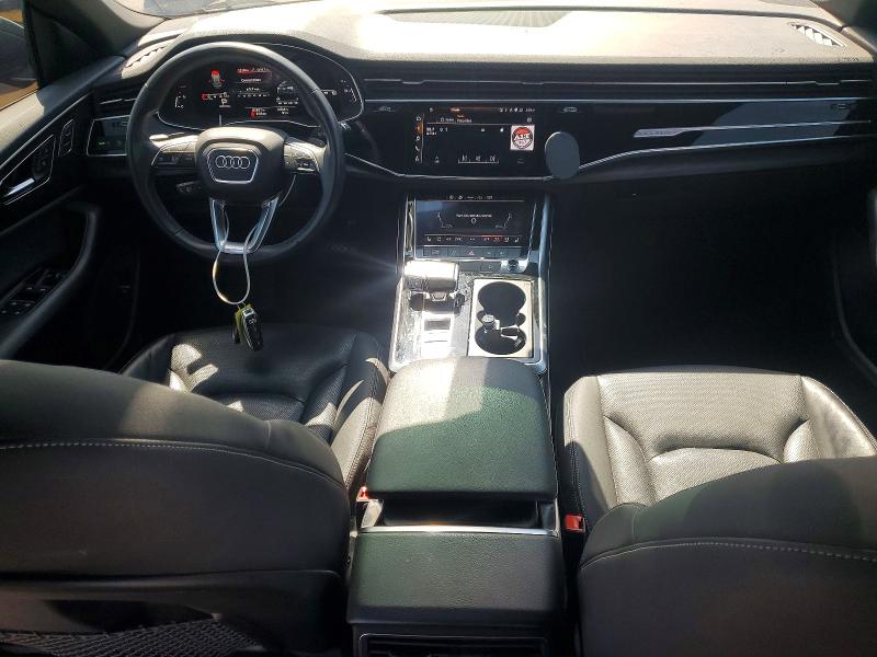 2021 Audi Q8 VIN WA1EVAF12MD015282 COPART salvage auction — SIDE, CA - SALVAGE CERTIFICATE, sold $26,250 on 2026-07-31 (photo 8)