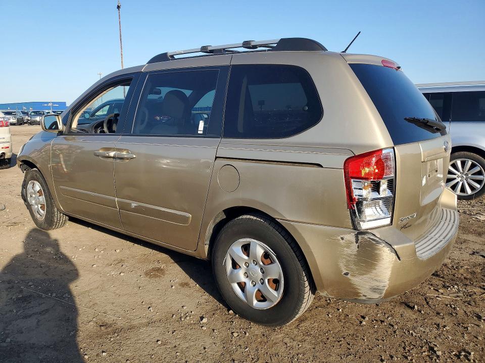 2008 Kia SEDONA VIN KNDMB133486254035 COPART salvage auction — FRONT END, Mi - Certificate Of Title, sold $1,600 on 2026-07-02 (photo 2)