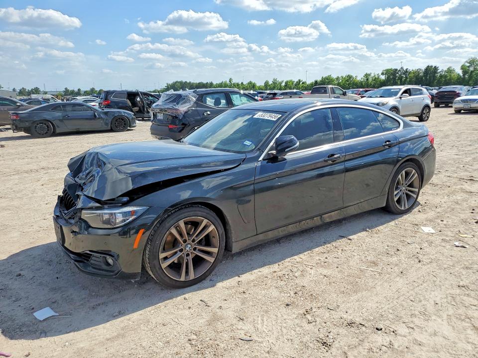 2019 BMW 4er VIN WBA4J1C50KBM17750 COPART salvage auction — FRONT END, Tx - Certificate Of Title, sold $4,350 on 2026-07-31 (photo 1)