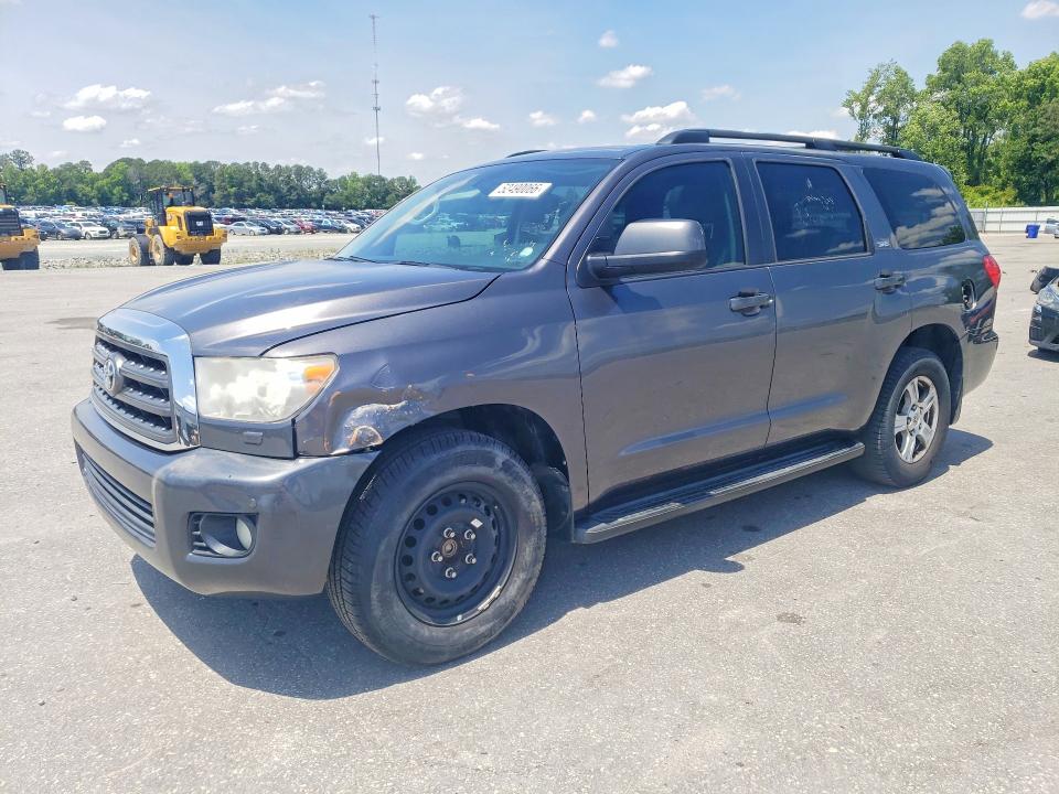 2017 Toyota Sequoia VIN 5TDZY5G14HS068273 COPART salvage auction — FRONT END, Nc - Dis/Dlr/Exp Only Clean Title (P), sold $5,300 on 2026-07-02 (photo 1)