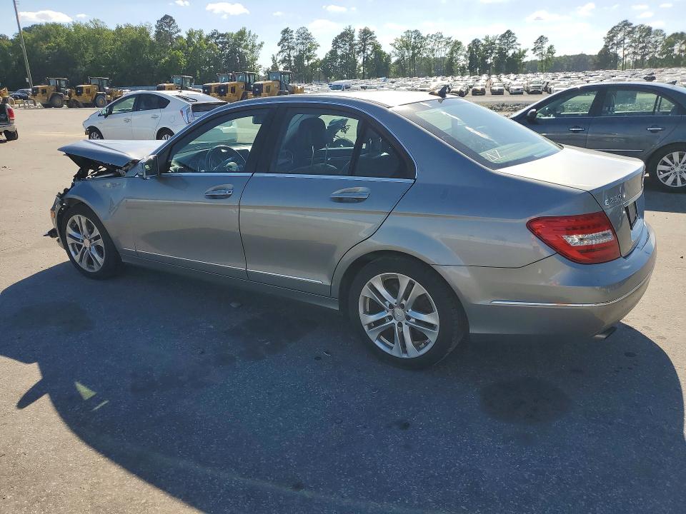 2014 Mercedes-benz VIN WDDGF4HB8EA924199 COPART salvage auction — UNDERCARRIAGE, Nc - Salvage Certificate Of Title, sold $250 on 2026-07-28 (photo 2)