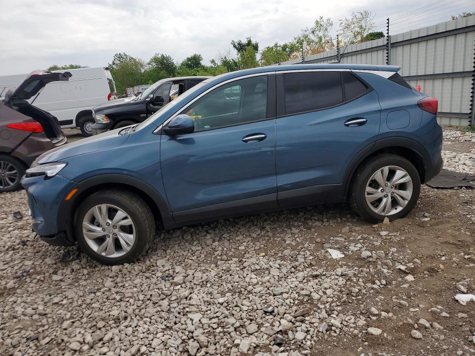 2025 Buick Encore VIN KL4AMCSL6SB012012 COPART salvage auction — FRONT END, IL - SALVAGE CERTIFICATE, sold $6,100 on 2026-07-24 (photo 1)