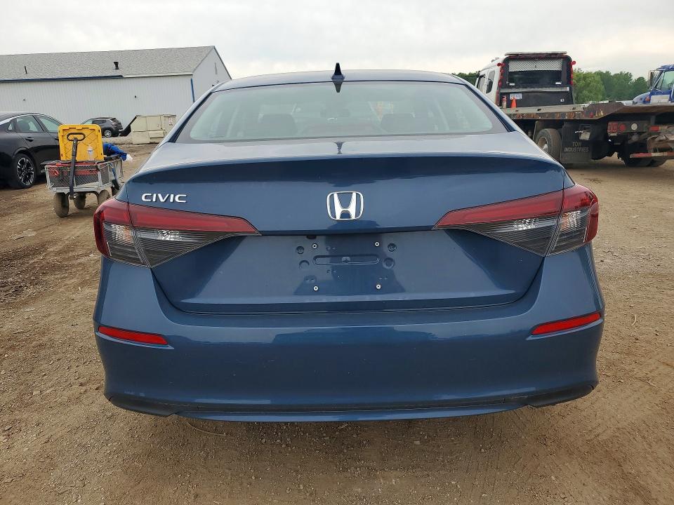 2026 Honda Civic VIN 2HGFE2F21TH544525 COPART salvage auction — HAIL, Oh - Cert Of Title-Salvage, sold $15,100 on 2026-07-30 (photo 6)