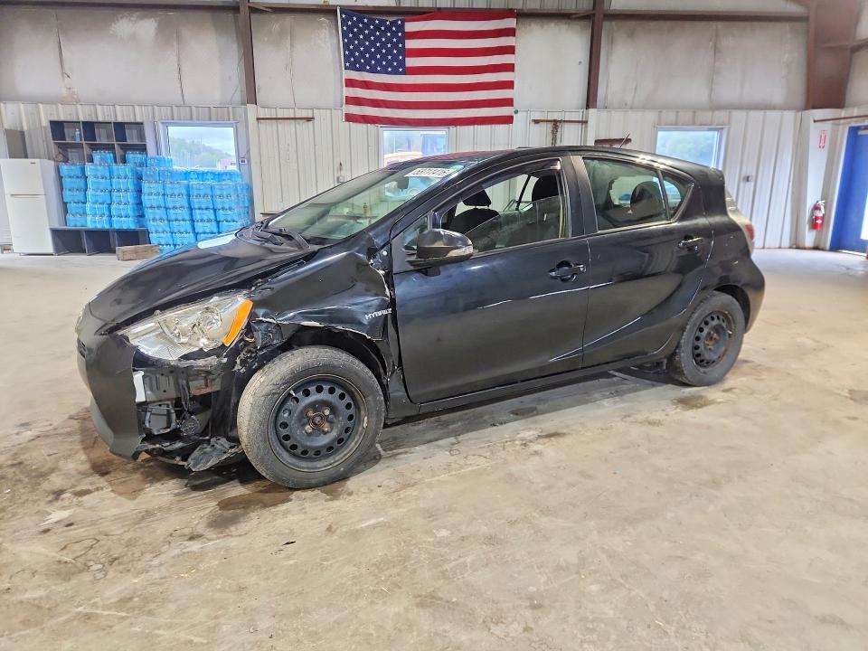 2014 Toyota Prius VIN JTDKDTB31E1569950 COPART salvage auction — FRONT END, Nh - Cert Of Title-Salvage, sold $475 on 2026-07-22 (photo 1)
