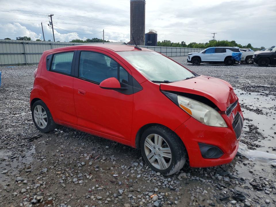2014 Chevrolet Spark VIN KL8CD6S94EC469588 COPART salvage auction — FRONT END, Al - Cert Of Title-Salvage Title, sold $875 on 2026-07-02 (photo 4)