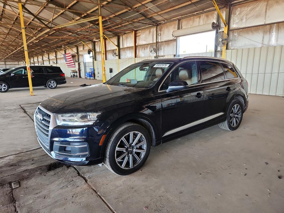 2017 Audi Q7 VIN WA1LAAF75HD033899 COPART salvage auction — NORMAL WEAR, Fl - Certificate Of Title, sold $6,700 on 2026-07-08 (photo 1)