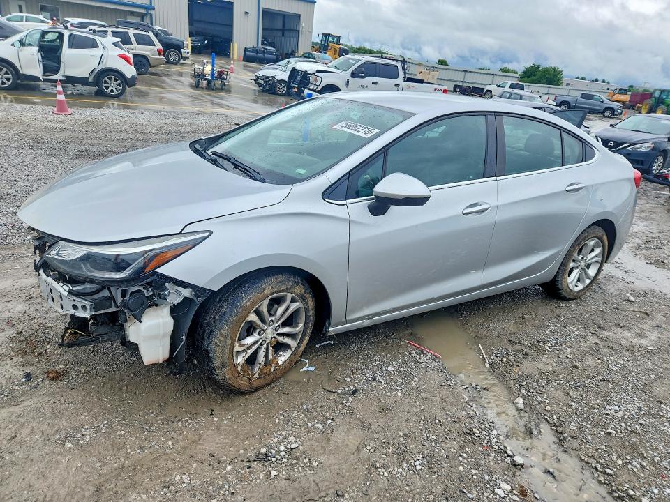 2019 Chevrolet Cruze VIN 1G1BE5SM9K7117604 COPART salvage auction — FRONT END, Ky - Cert Of Title-Salvage, sold $625 on 2026-07-09 (photo 1)