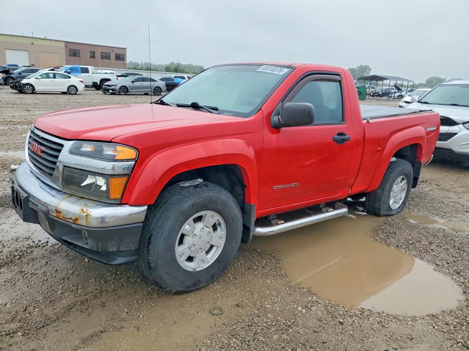 2005 Gmc Canyon VIN 1GTDT146958105853 COPART salvage auction — FRAME DAMAGE, Mo - Certificate Of Title, sold $850 on 2026-07-23 (photo 1)