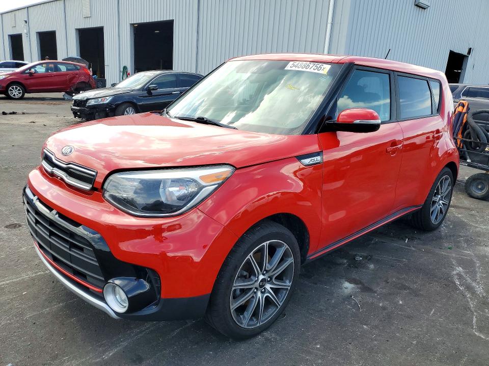 2018 Kia Soul VIN KNDJX3AA4J7585621 COPART salvage auction — MECHANICAL, Fl - Cert Of Title Slvg Rebuildable, sold $2,100 on 2026-07-13 (photo 1)