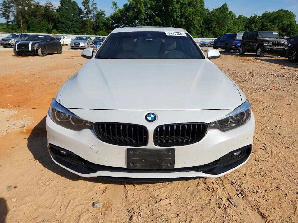 2020 BMW 4er VIN WBA4J3C01LBL11857 COPART salvage auction — REAR END, Nc - Salvage Certificate Of Title, sold $200 on 2026-07-27 (photo 5)