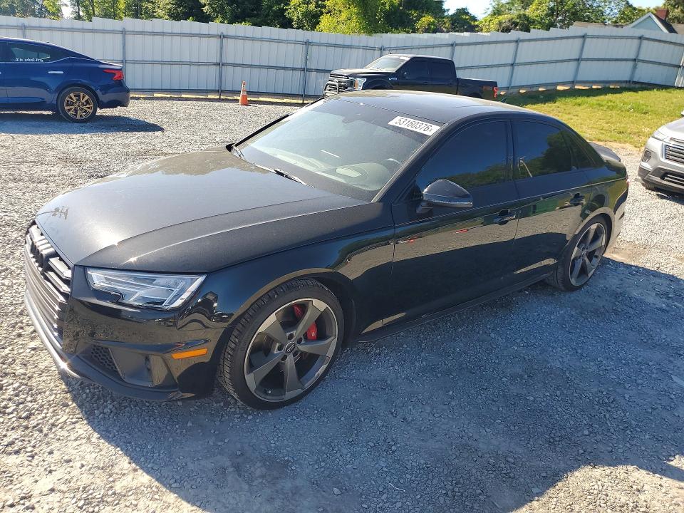 2019 Audi Rs4 VIN WAUC4AF48KA103324 COPART salvage auction — FRONT END, Nc - Salvage Certificate Of Title, sold $13,700 on 2026-07-08 (photo 1)