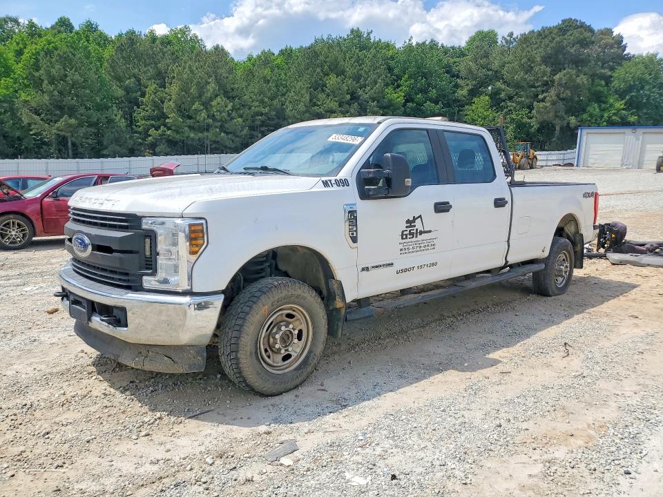 2019 Ford F250 VIN 1FT7W2BT3KEE66236 — COPART salvage auction photo