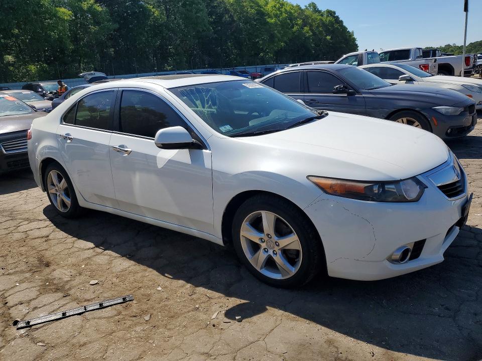2012 Acura Tsx VIN JH4CU2F60CC010277 COPART salvage auction — SIDE, Ga - Cert Of Title-Salvage, sold $2,150 on 2026-07-03 (photo 4)