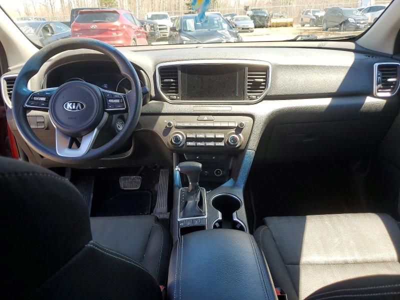 2020 Kia Sportage VIN KNDPMCAC3L7744832 COPART salvage auction — FRONT END, ON - PERMIT NO BRAND - UNFIT, sold $6,200 on 2026-07-14 (photo 8)