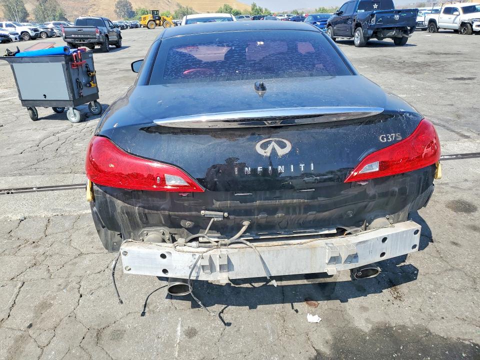 2013 Infiniti VIN JN1CV6FE0DM771645 COPART salvage auction — VANDALISM, Ca - Salvage Certificate, sold $575 on 2026-07-23 (photo 6)