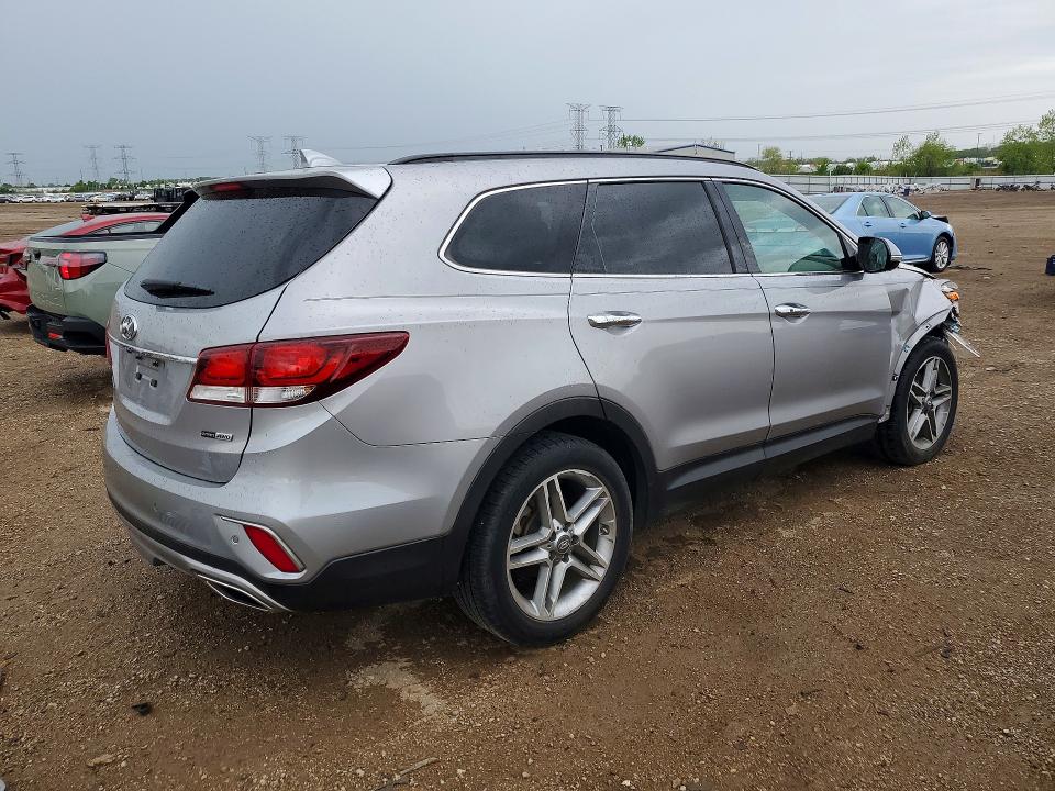 2017 Hyundai Santa fe VIN KM8SRDHF2HU177468 COPART salvage auction — FRONT END, Il - Salvage Certificate, sold $2,600 on 2026-07-21 (photo 3)