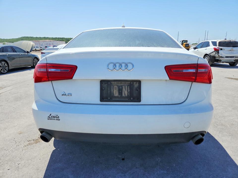 2014 Audi A6 VIN WAUCFAFC7EN059976 COPART salvage auction — MECHANICAL, Ok - Certificate Of Title, sold $1,250 on 2026-07-10 (photo 6)
