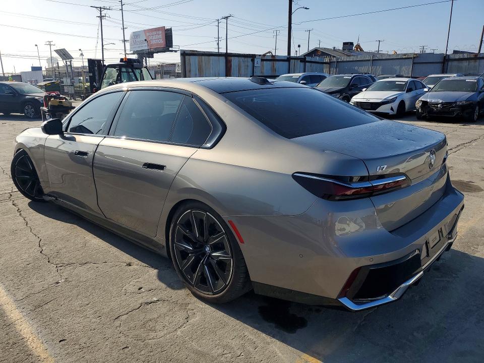 2024 BMW I7 VIN WBY53EJ0XRCP46331 COPART salvage auction — FRONT END, Ca - Salvage Certificate, sold $27,500 on 2026-07-20 (photo 2)