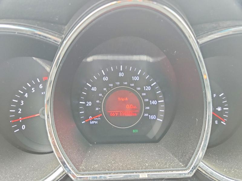 2013 Kia Optima VIN 5XXGN4A74DG240756 COPART salvage auction — SIDE, Tx - Salvage Vehicle Title, sold $1,000 on 2026-07-16 (photo 9)