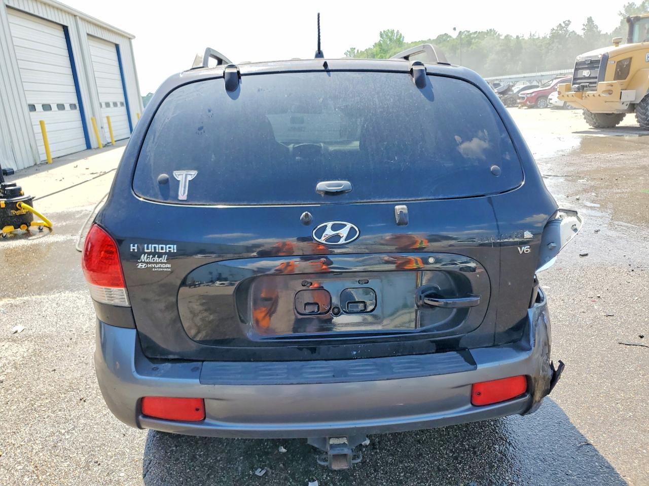 2006 Hyundai Santa Fe VIN KM8SC13D06U050141 COPART salvage auction — Front End, AL - CERT OF TITLE-SALVAGE TITLE, sold $600 on 2026-07-09 (photo 6)